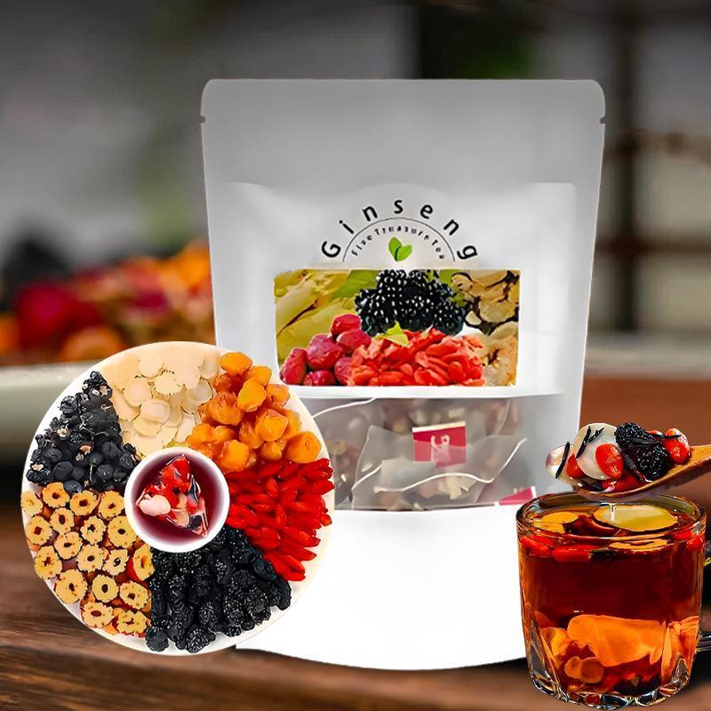 Herbal And Wellness - Ginseng Vijf Schatten Thee Natuurlijke Energieboost