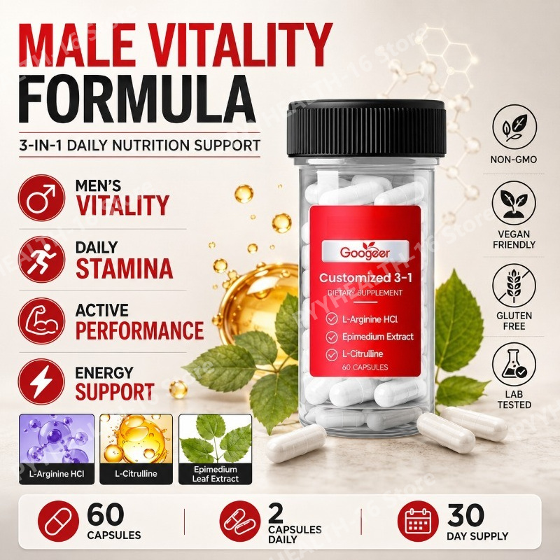 Herbal And Wellness - L-Arginine HCl met L-Citrulline en Epimedium