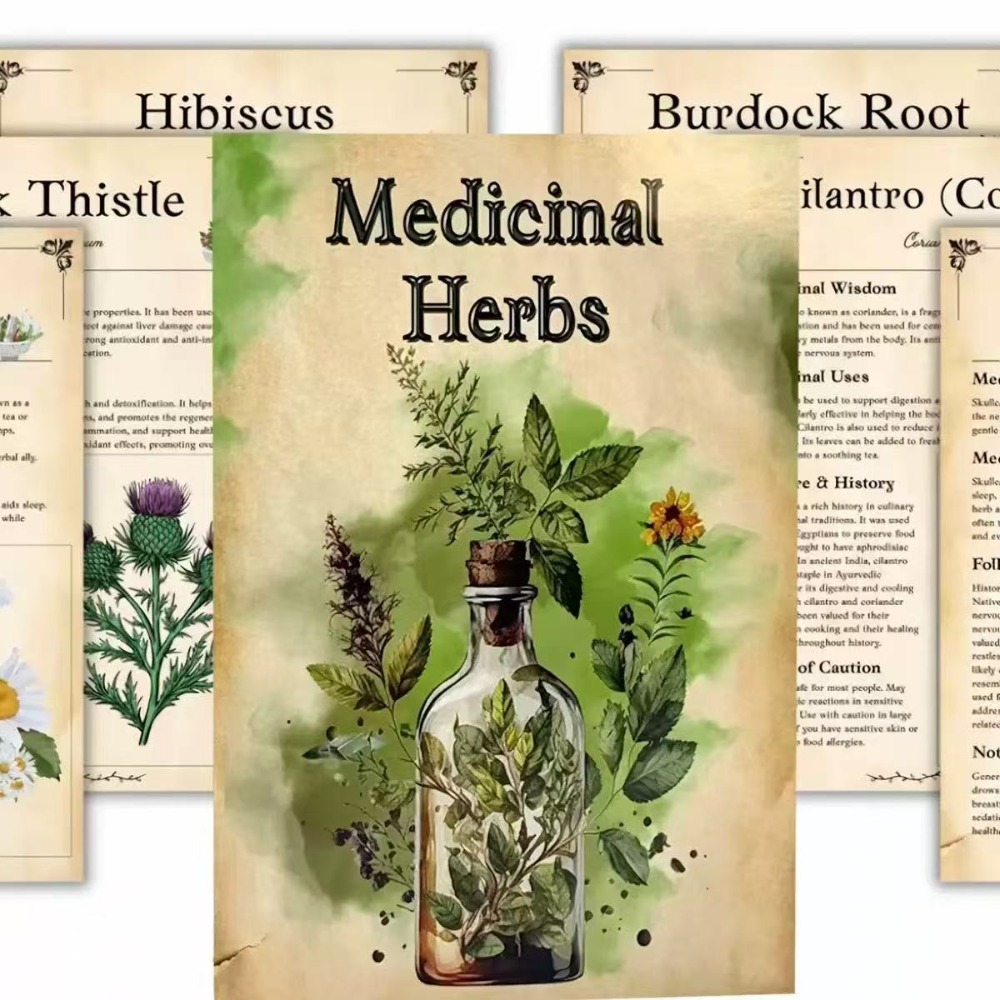 Herbal And Wellness - Medicinale kruiden: Visuele gids voor het