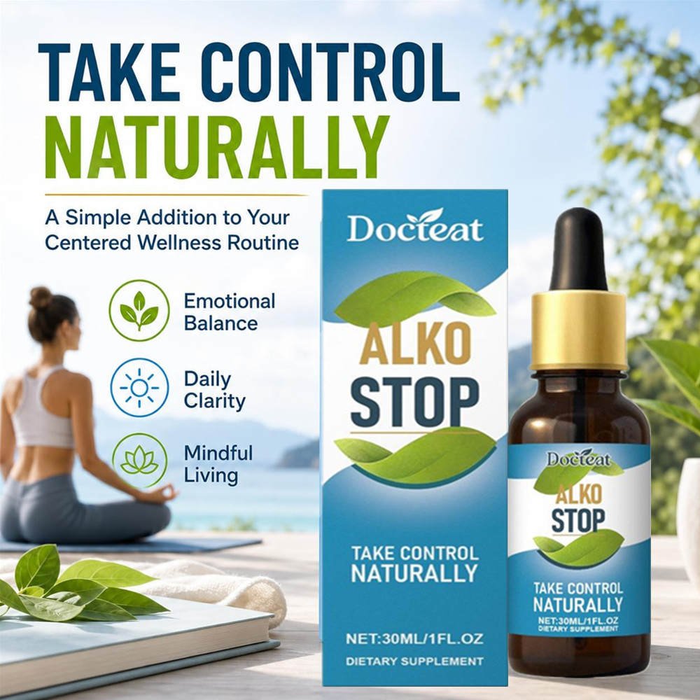 Wellness Herbal Essence - 1-10X ALKO STOP Kruidenbalansdruppels Natuurlijke Botanische