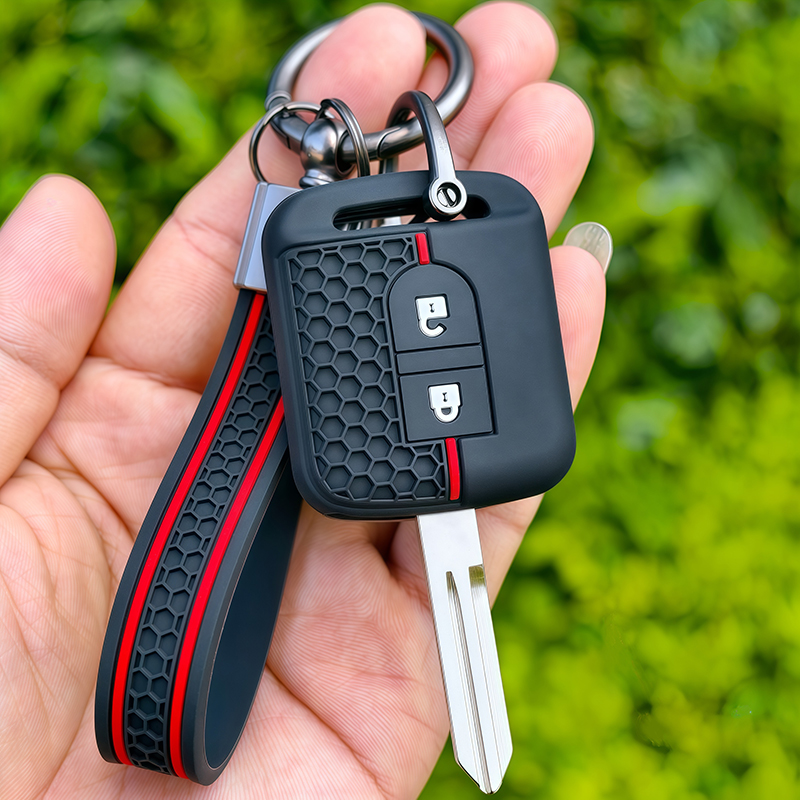 Wellness X - Siliconen 2 Knoppen Afstandsbediening Autosleutel Shell