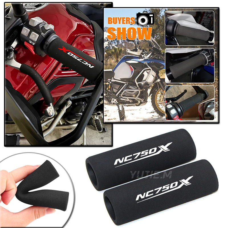 Wellness X - Spons Grip NC750X 2021 Motorfiets Handvatten