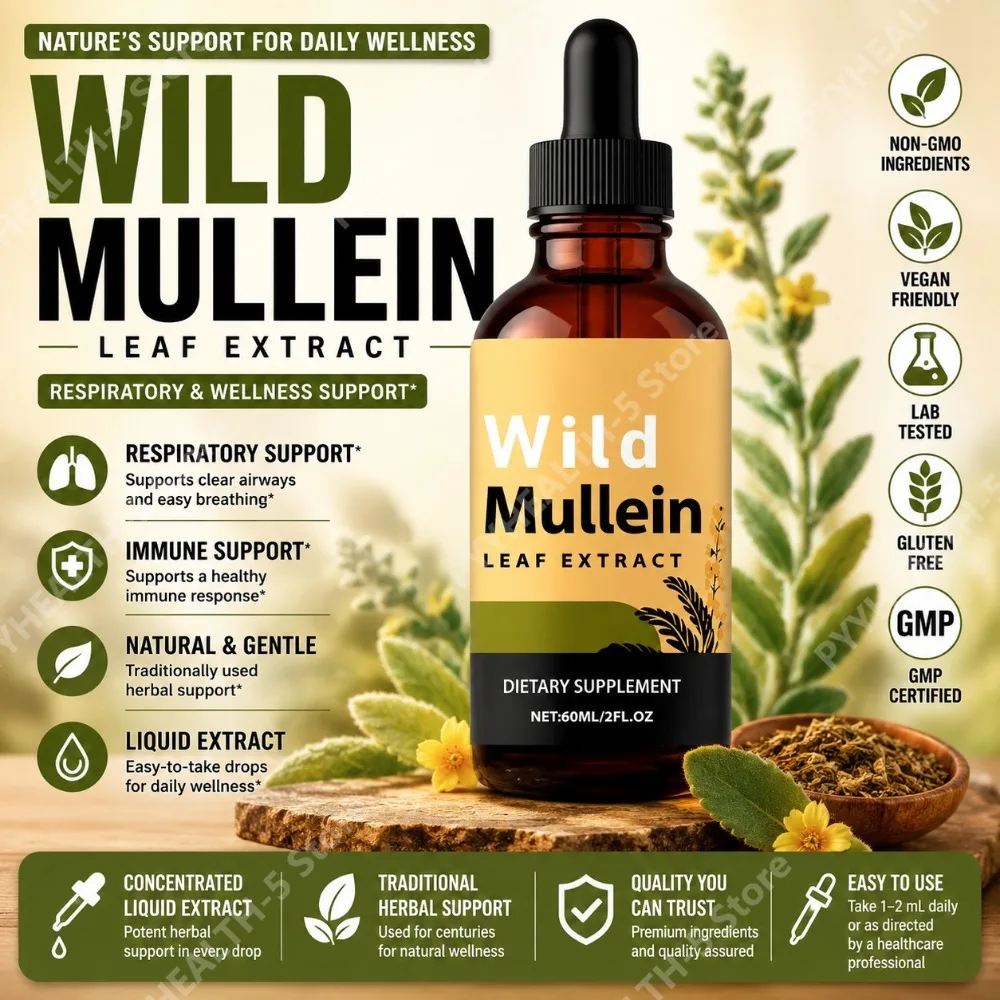 Wild Mullein Bladdruppels met  - Herbal And Wellness recensie en prijs