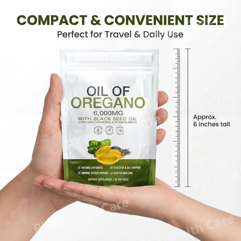 Oregano-olie met Zwarte Zaadol - Herbal And Wellness recensie en prijs