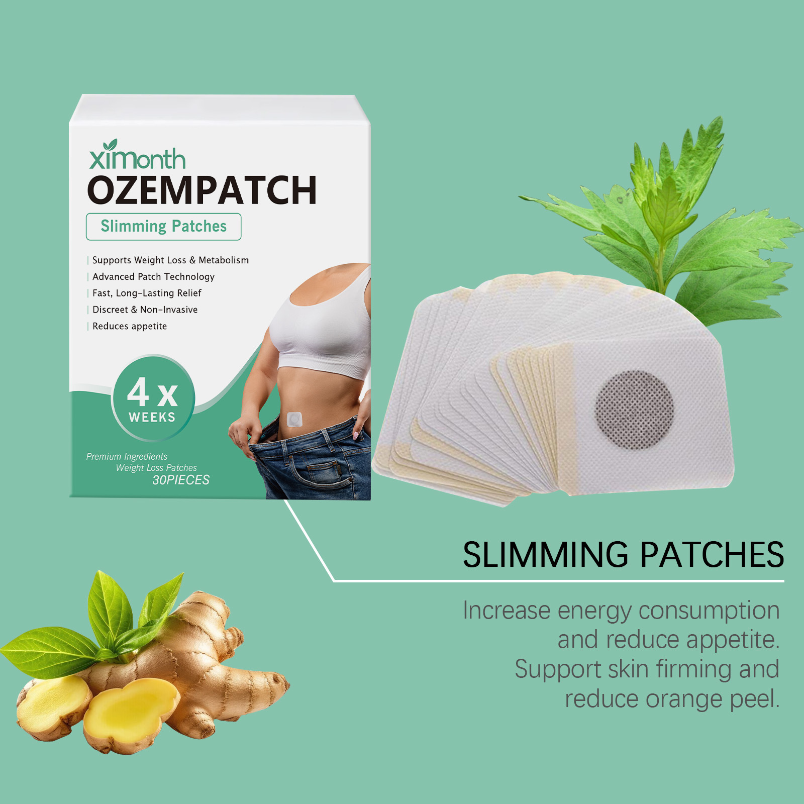 Ximonth Body Shaping Patches V - Herbal And Wellness recensie en prijs